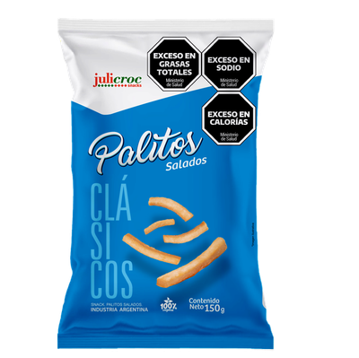 JULICROC PALITOS SALADOS 150gr