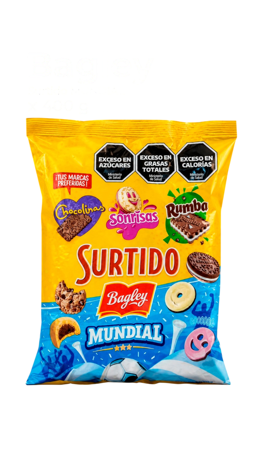 BAGLEY GALLETITAS SURTIDAS 400gr