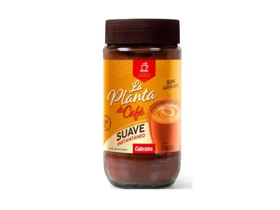 LA PLANTA CAFE SOLUBLE SUAVE FRASCO x170g