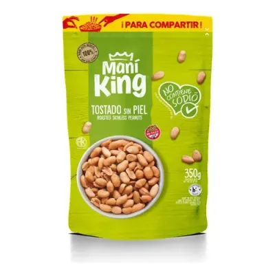 MANI KING TOSTADO SIN SAL x350grs
