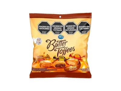 ARCOR BUTTER TOFFEES SURTIDO x80gr