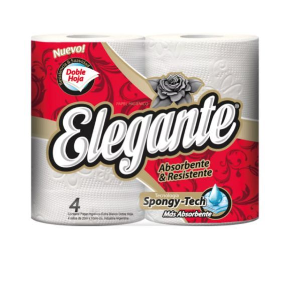 ELEGANTE PAPEL HIGIENICO DH x4x20m