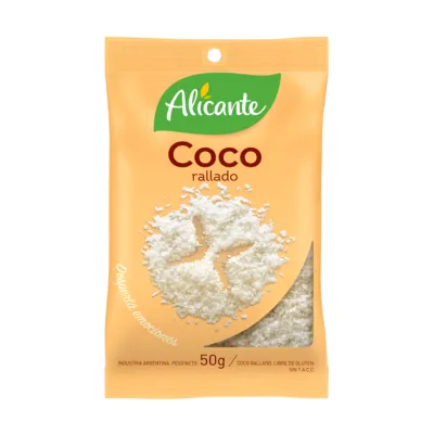 ALICANTE COCO RALLADO X50Gr
