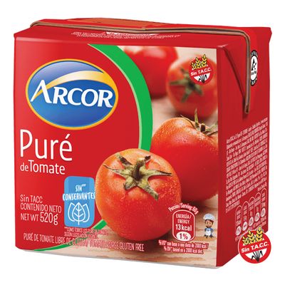 ARCOR PURE TOMATE x520gr