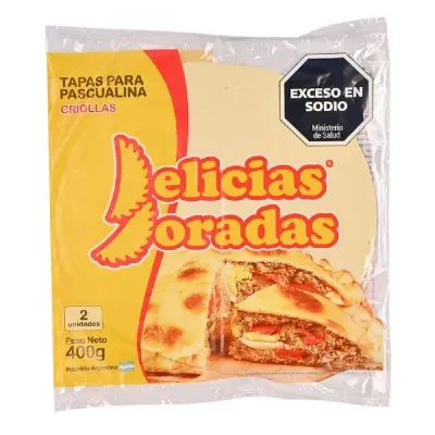 DELICIAS DORADAS PASCUALINA CRIOLLA X400Grs.