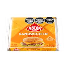 ADLER QUESO FETAS SAB CHEDDAR X144Gr