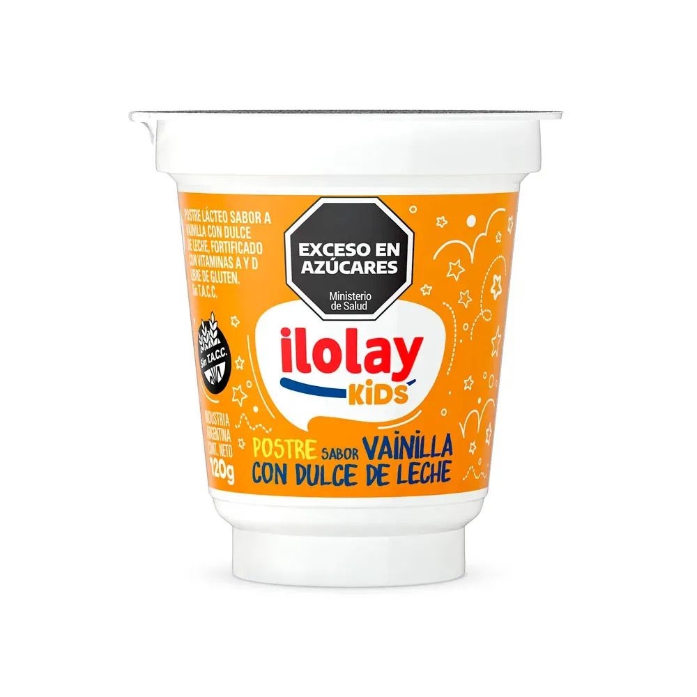 ILOLAY POSTRE VAINILLA Y DDL X120Gr
