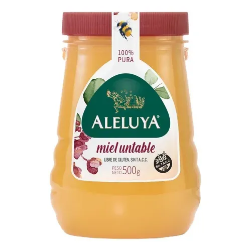 MIEL ALELUYA UNTABLE FRASCO X500grs