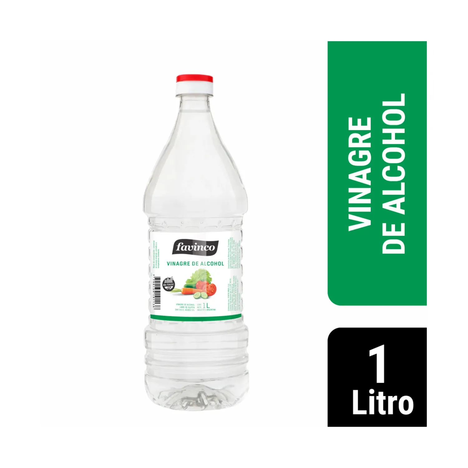 FAVINCO VINAGRE DE ALCOHOL SIN TACC X1000ml