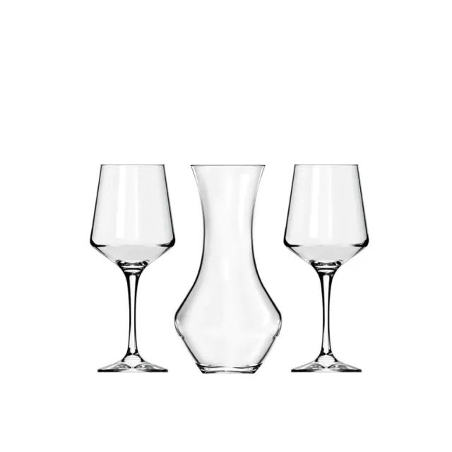 NADIR SET DECANTER + 2 COPAS BRUNELLO X1,93LTS