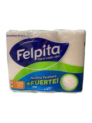 ROLLO COCINA FELPITA BLANCO x3x60p