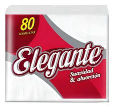 ELEGANTE SERVILLETAS 32x32cm x80u