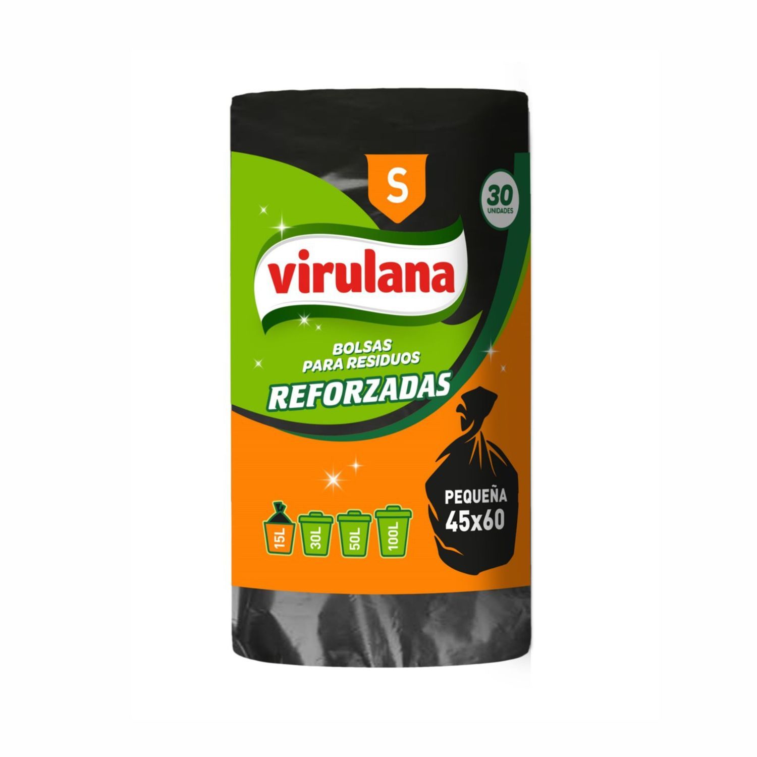 VIRULANA BOLSAS ROLLO S 45x60cm x30und.