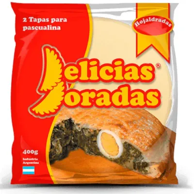 DELICIAS DORADAS PASCUALINA HOJ X400Grs.