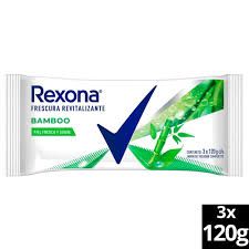 REXONA JABON BAMBO 24X3X120G NUEVO