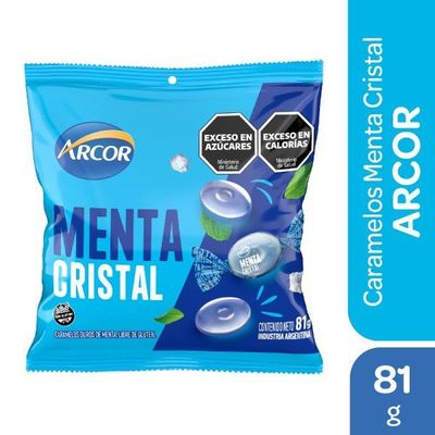 ARCOR MENTA CRISTAL x80gr