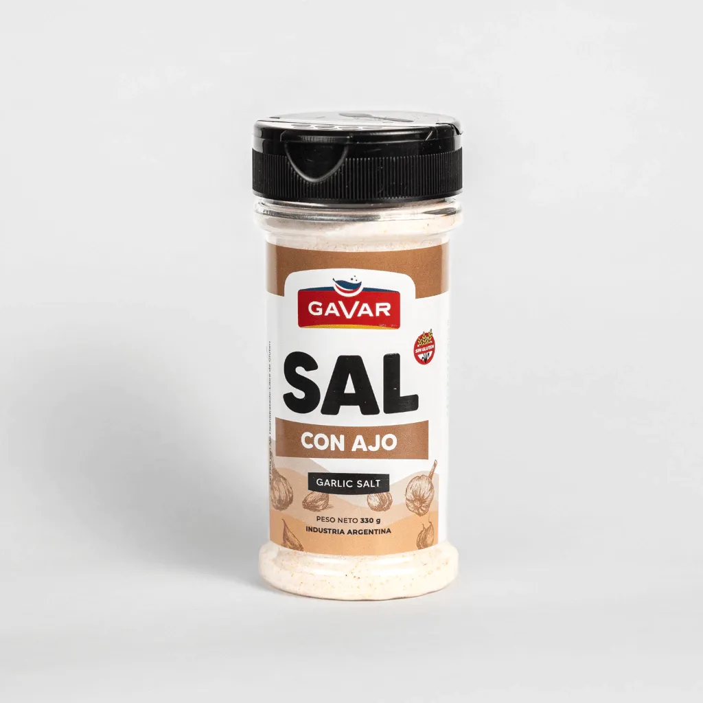 GAVAR SAL FINA CON AJO x330grs
