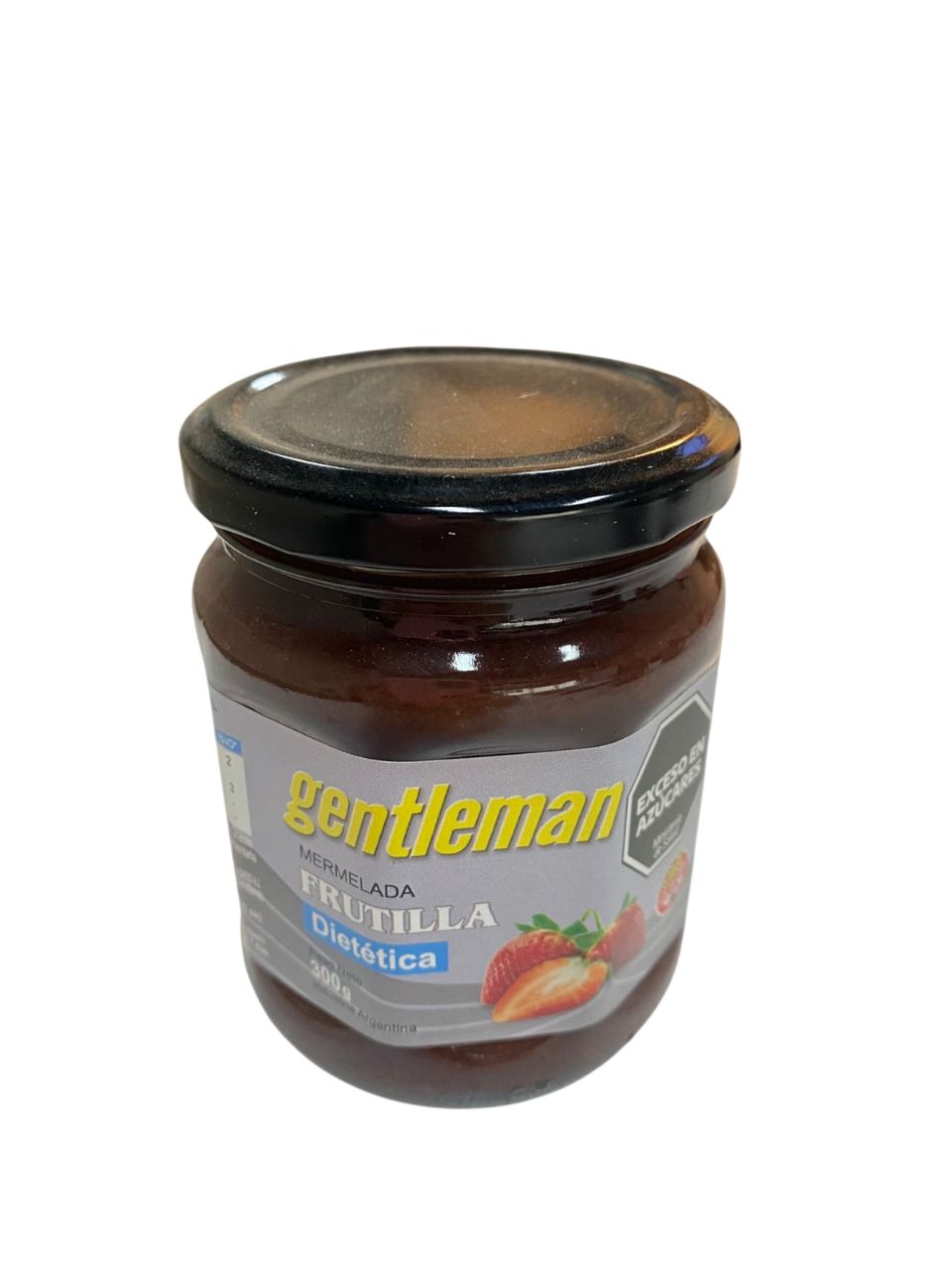 MERMELADA FRUTILLA DIET GENTL x300gr