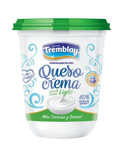 TREMBLAY QUESO CREMA LIGHT X290Grs.