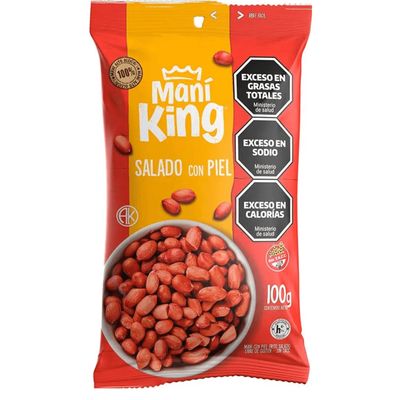 MANI KING FRITO C/PIEL x350grs