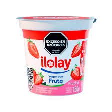 ILOLAY YOGURT C/ TROZOS FRUTILLA X150Gr