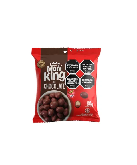 MANI KING C/CHOCOLATE x80GRS