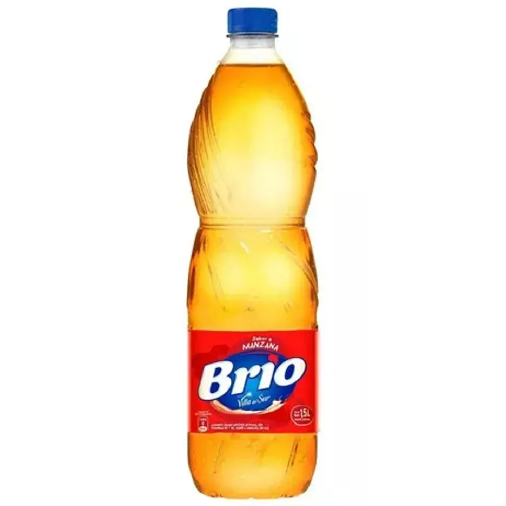BRIO MANZANA PET S/G x1,5lt