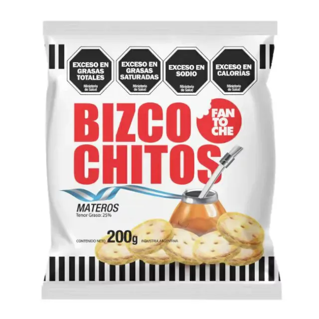 FANTOCHE BIZCOCHITOS DE GRASA x200grs