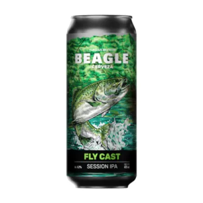 CERV.BEAGLE FLY CAST- SESSION IPA LATA x473cc