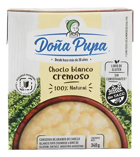 DOÑA PUPA CHOCLO EN CREM. AMARILLO x340gr