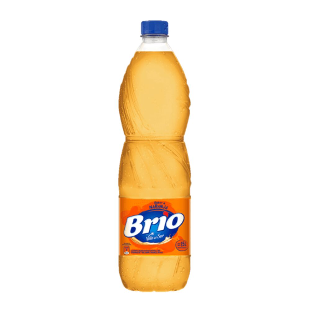 BRIO NARANJA PET S/G x1,5lt