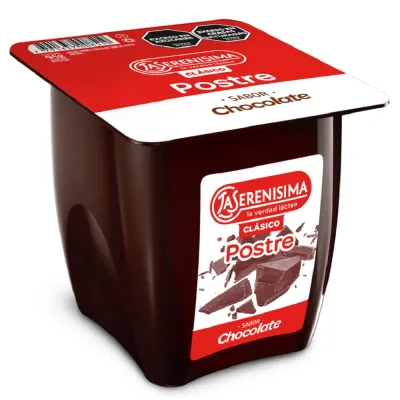 LA SERENISIMA POSTRE CLASICO CHOCOLATE X95Gr