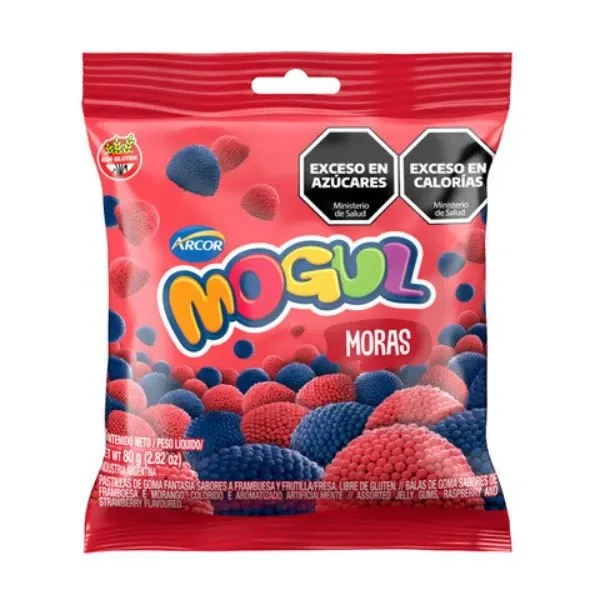 ARCOR MOGUL MORAS x80gr