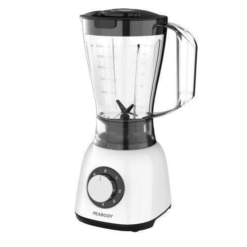 PEABODY LICUADORA MESA BLANCA 600w x1500cc