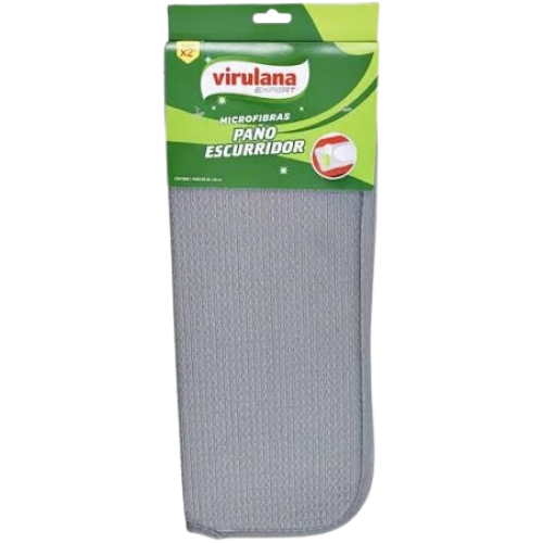 VIRULANA PAÑO MICROFIBRA ESCURRIDOR x1und