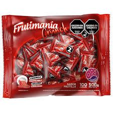 OPEN CANDY FRUTIMANIA CRUNCH FRUTILLA x500gr