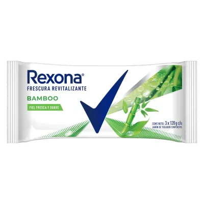 REXONA JABON BAMBOO X3X120G