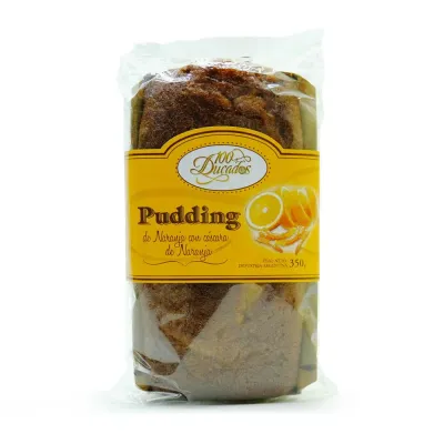 PUDDING 100 DUCADOS NARANJA C/CASC. NAR. x300gr