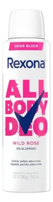 REXONA DES/ AER F/ ALL BODY WILD ROSE X86GR