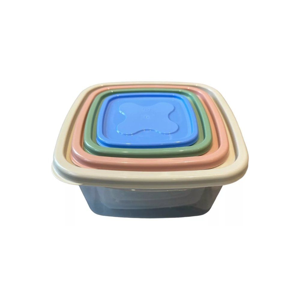 GEMPLAST CONTENEDOR MIX TAMA�OS x4und