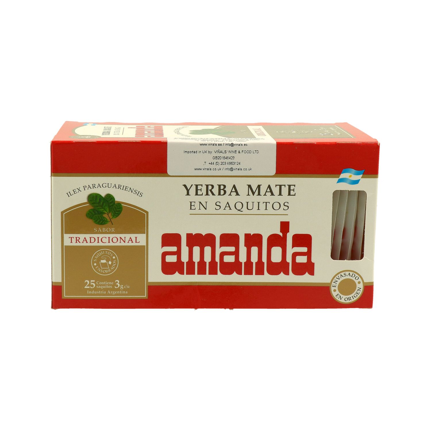 AMANDA MATE COCIDO S/S TRADICIONAL x25x3gr