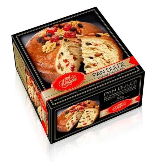 PAN DULCE 100 DUCADOS TRADICIONAL CAJA x700 gs