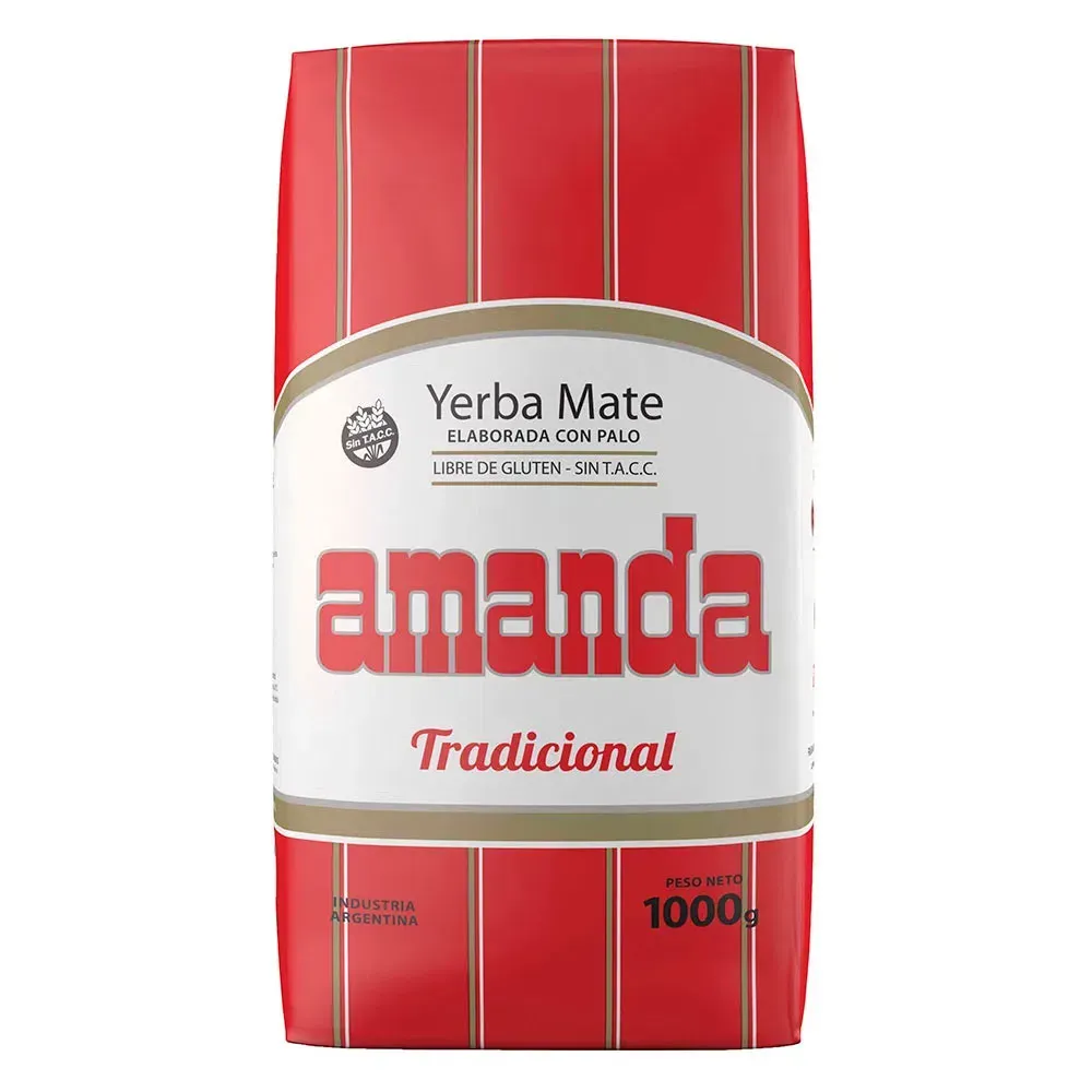 YERBA MATE AMANDA TRADICIONAL x1Kg