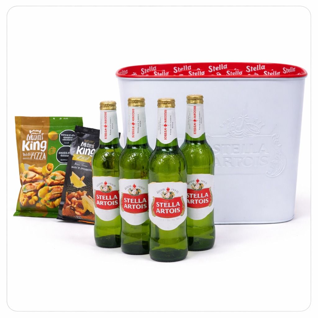 KIT FRAPERA + 4 BOTELLAS STELLA TDK
