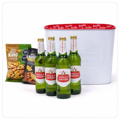 KIT FRAPERA + 4 BOTELLAS STELLA TDK