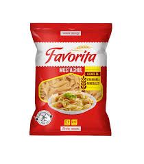 FIDEOS FAVORITA MOSTACHOL RAYADO x500GR