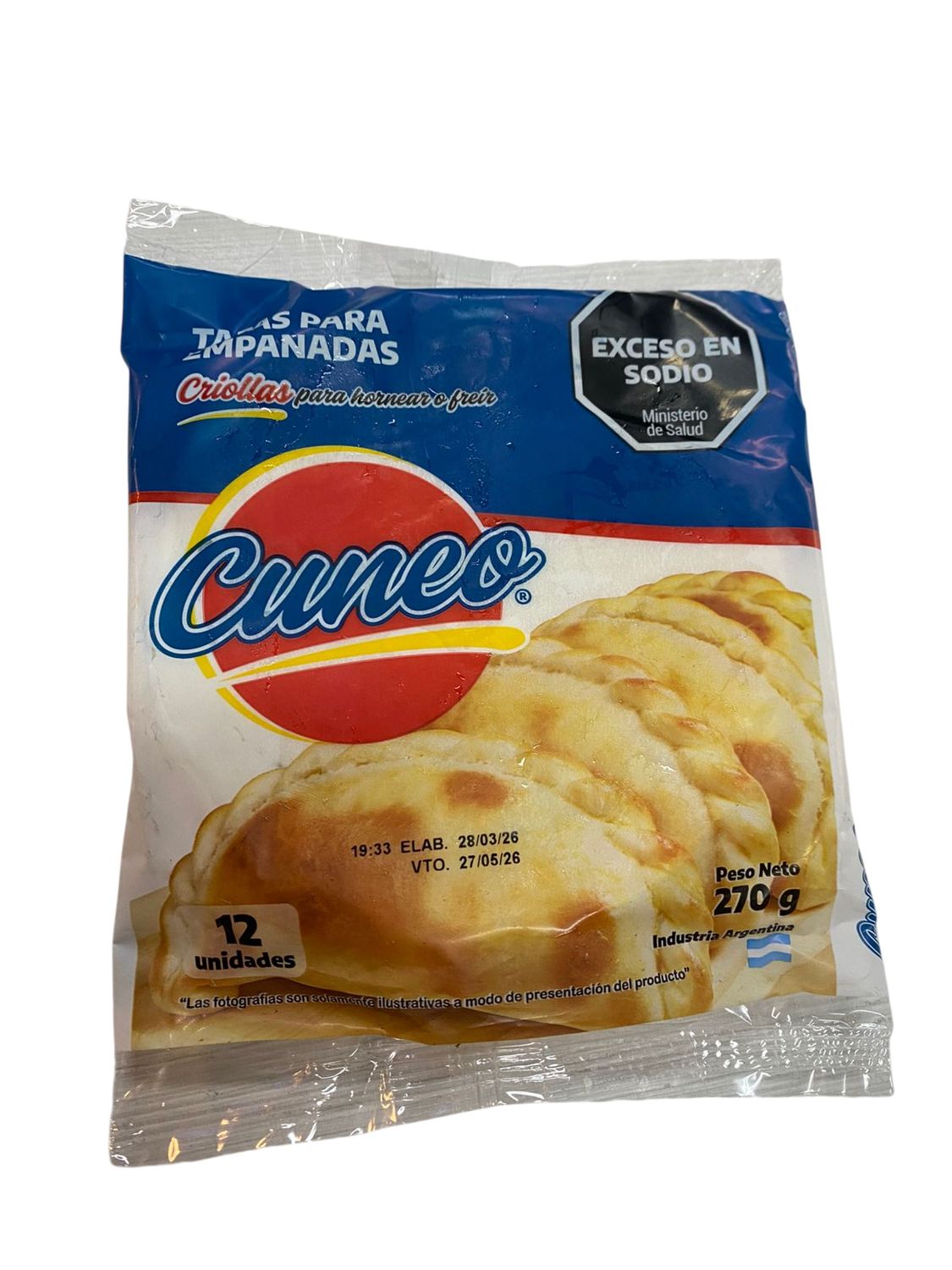 CUNEO T.EMP CRIOLLA X270Grs.