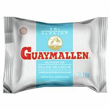 GUAYMALLEN ALFAJOR TRIPLE BLANCO 70grs