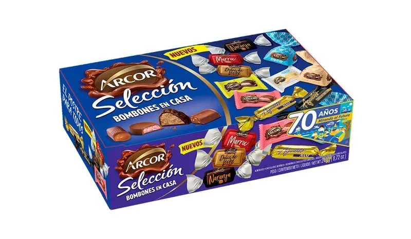 ARCOR CHOCOLATES BOMBONES SELECCION 228gr