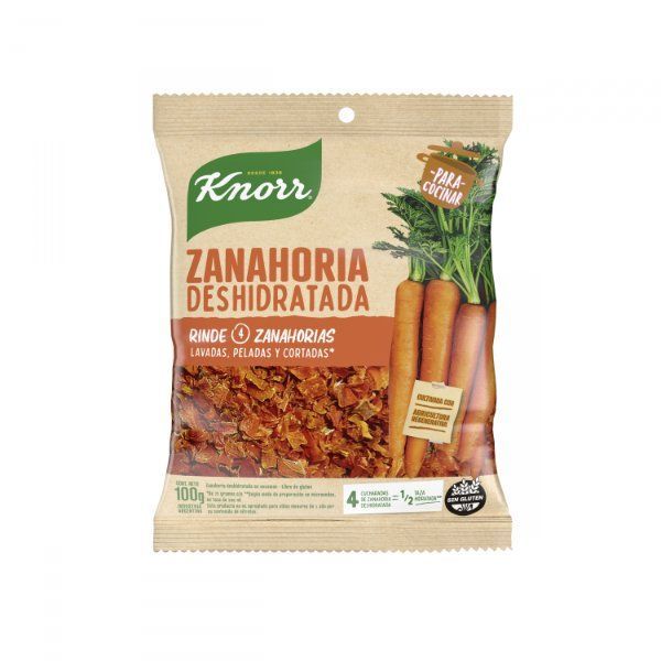 KNORR VEG DESHIDR. ZANAHORIA 100gr